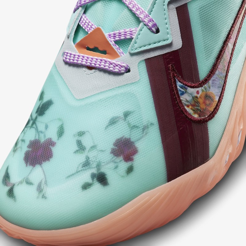 Lebron hot sale floral shoes